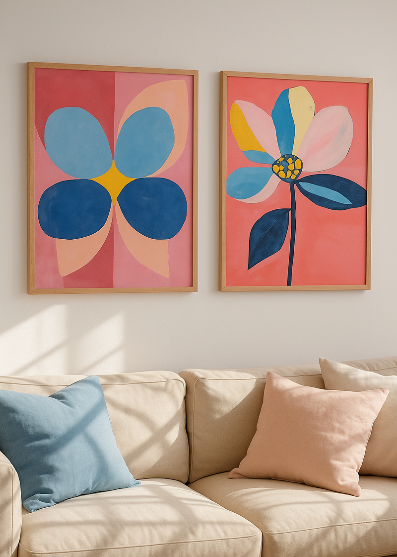 Dupla Refúgio Flores Modernas