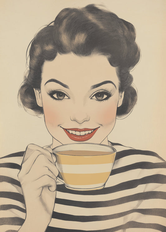 Sorriso com Café Cabin