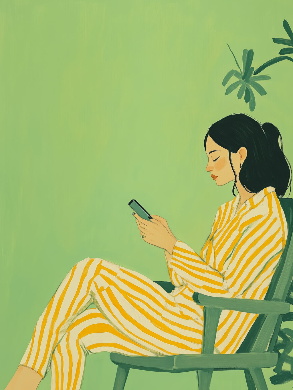 Leitura em Verde Cabin