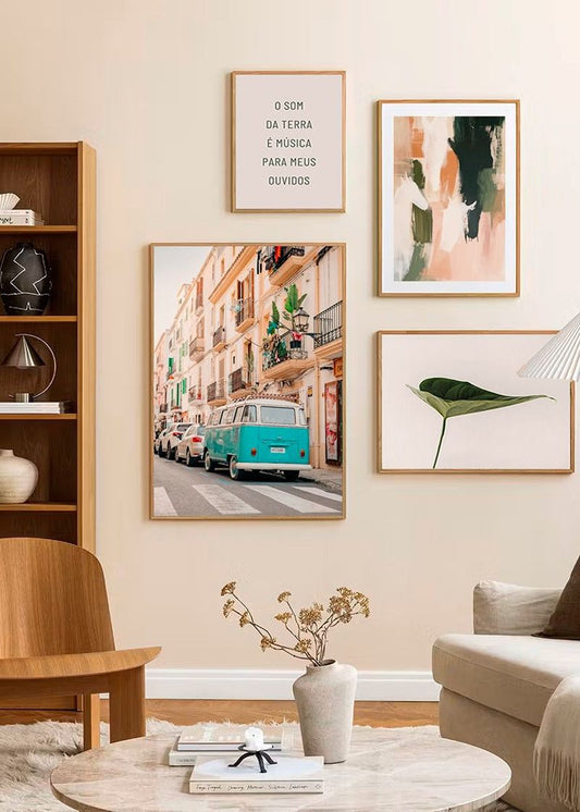 Composição Entre Tons e Memórias Cabin