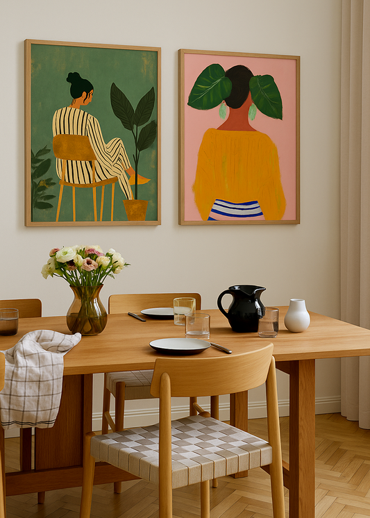 Dupla Refúgio Natureza em Silhuetas