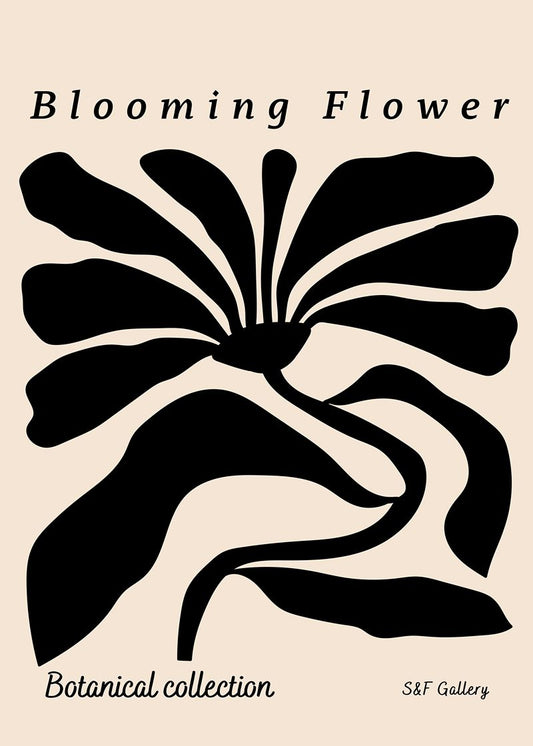 Flor em Preto – Botanical Collection Cabin