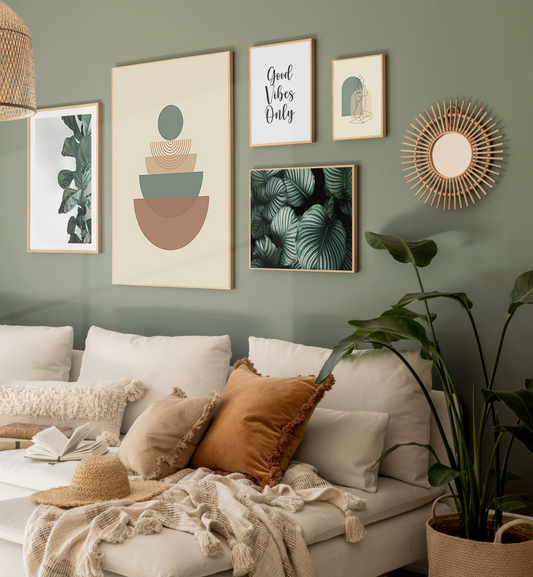 Composição Good Vibes Natural Cabin